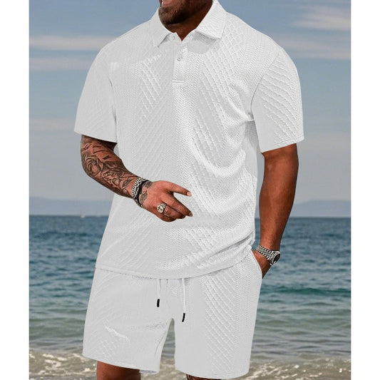 Sterling® Diamond Polo & Short Set