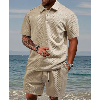 Sterling® Diamond Polo & Short Set