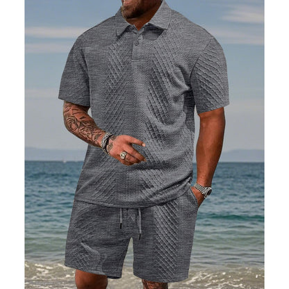 Sterling® Diamond Polo & Short Set