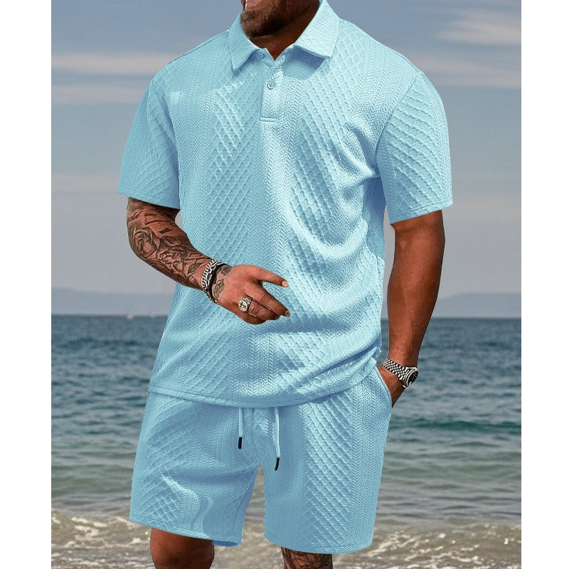 Sterling® Diamond Polo & Short Set