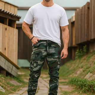 High-End Camouflage Pants for Men