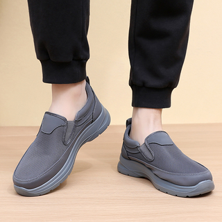 Orthopedic Breathable Slip-On - Arch Support with Memory Foam Insoles