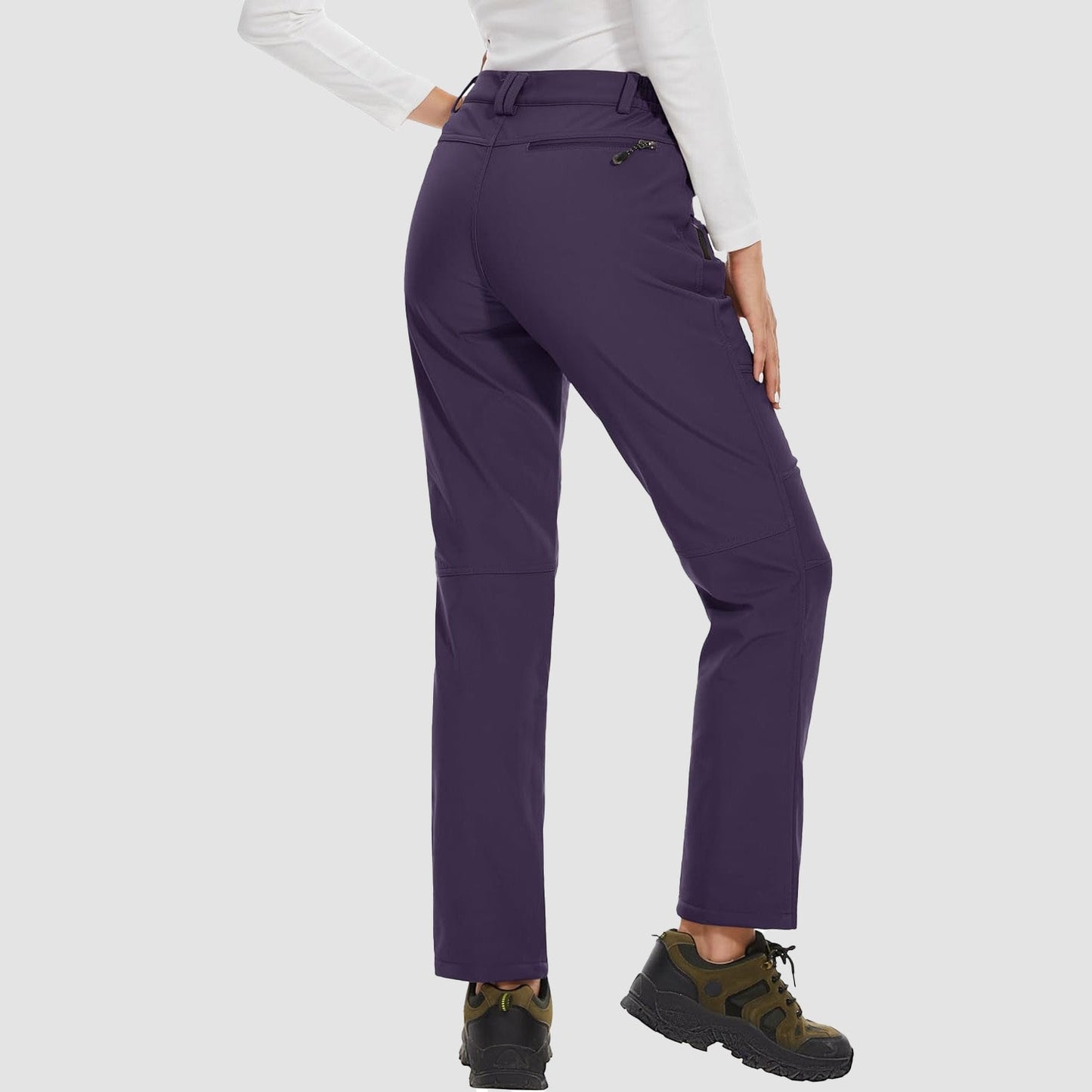 Women's Fleece Lined Water Resistant Winter Ski Pants