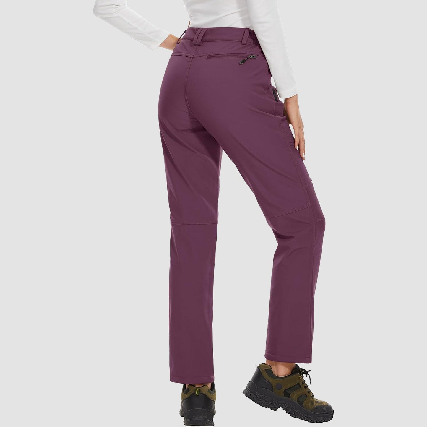 Women's Fleece Lined Water Resistant Winter Ski Pants